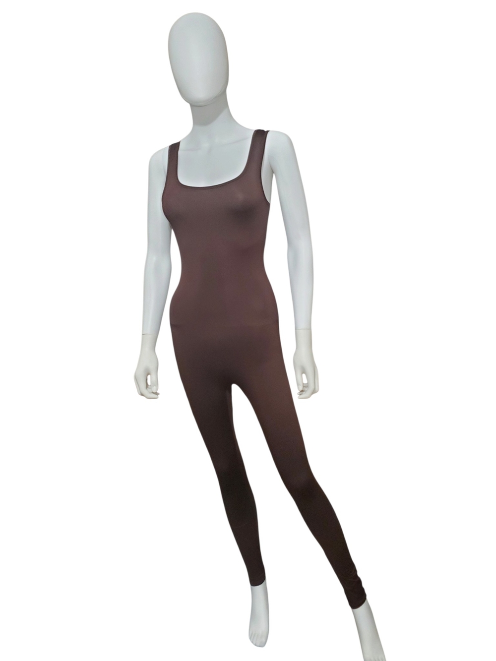 Fashion Nova Nova Boost Chocolate Brown Jumpsuit Size S